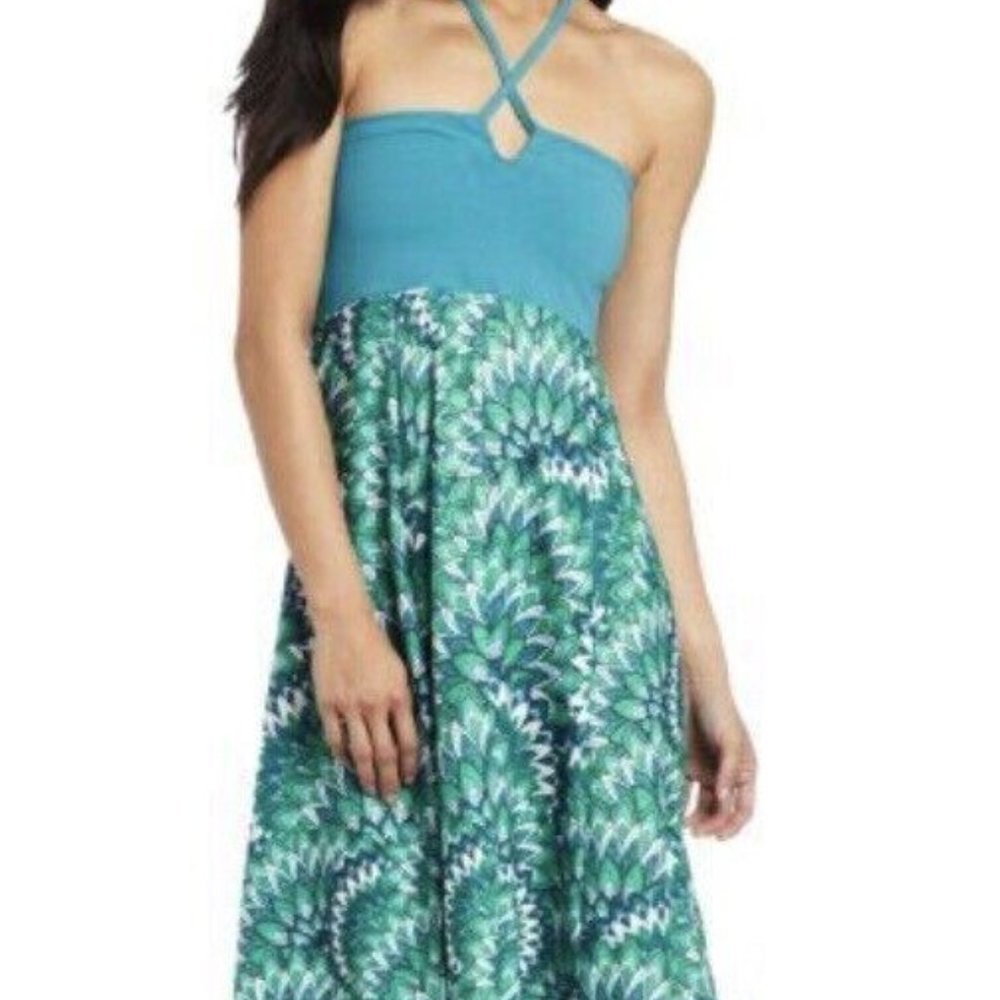 Prana Solana Dress sz L Women's